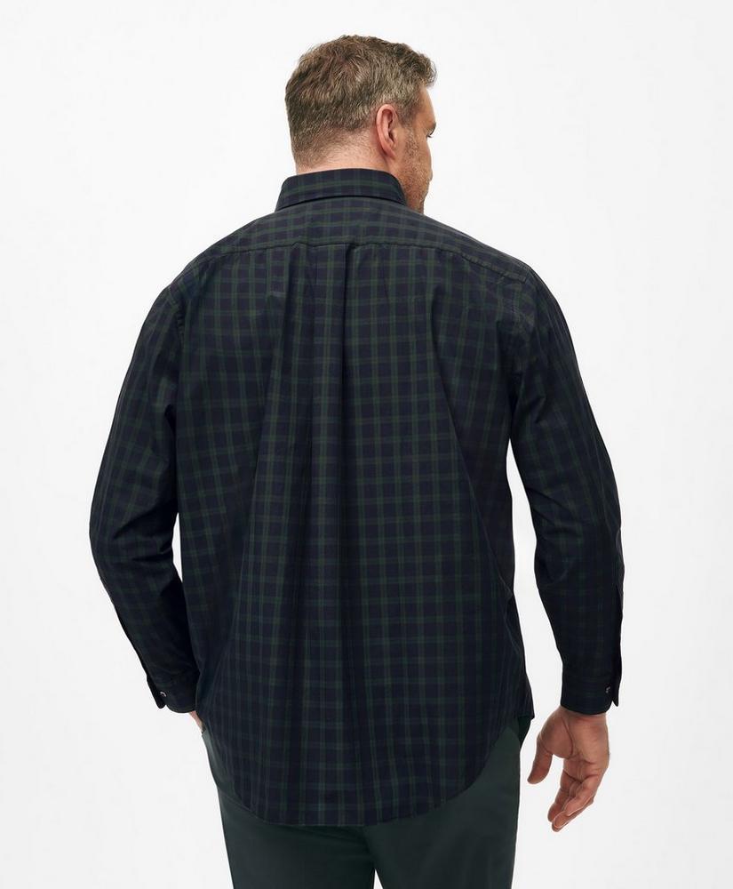 Big & Tall Friday Shirt, Poplin Black Watch Product Image