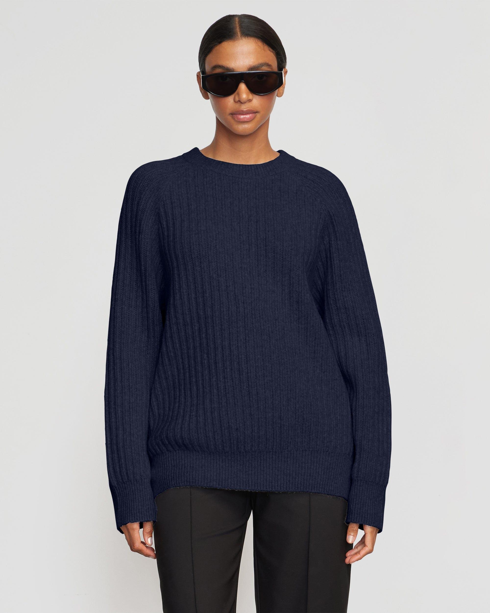 Roylene Ribbed Boyfriend Sweater Product Image