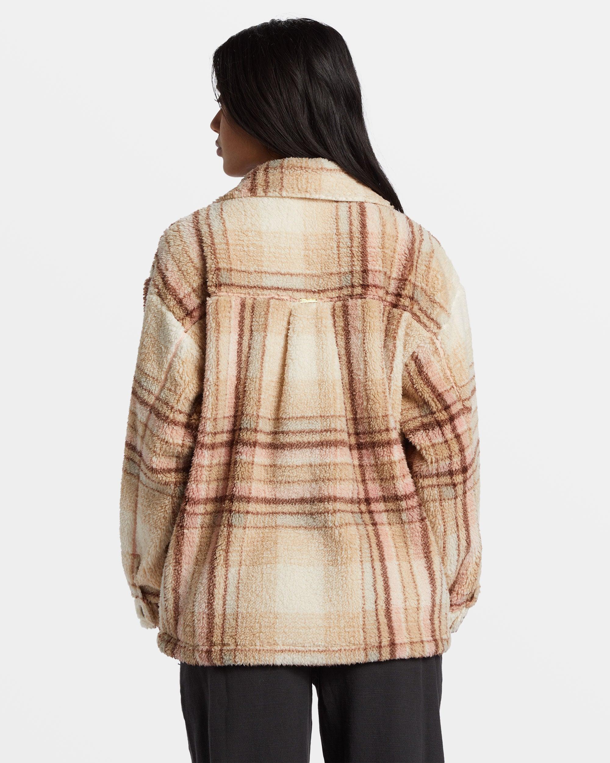 Sundown Sherpa Jacket - Dusty Peach Female Product Image