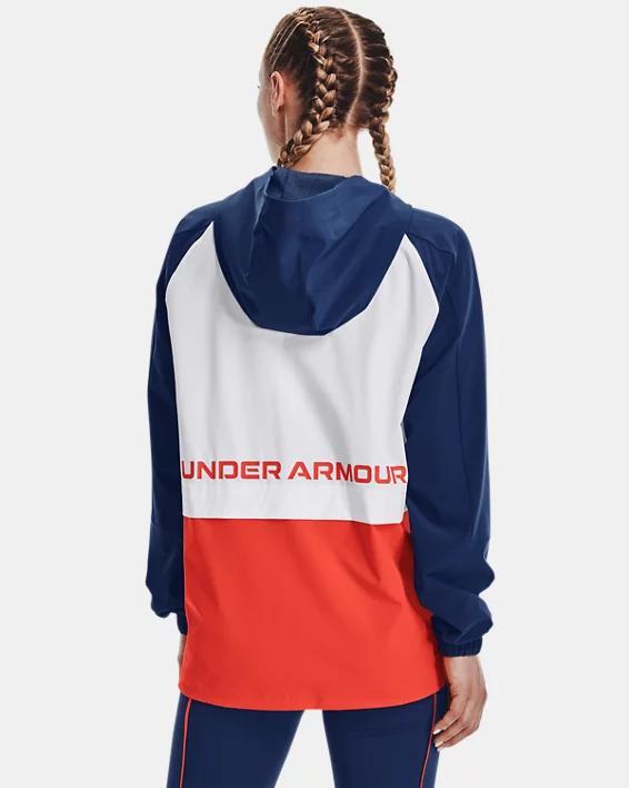 Women's UA RUSH™ Woven ½ Zip Product Image