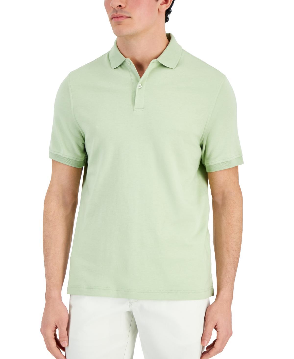 Club Room Mens Soft Touch Interlock Polo, Created for Macys Product Image