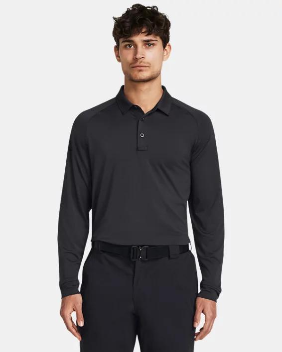 Mens UA Tactical Elite Long Sleeve Polo Product Image