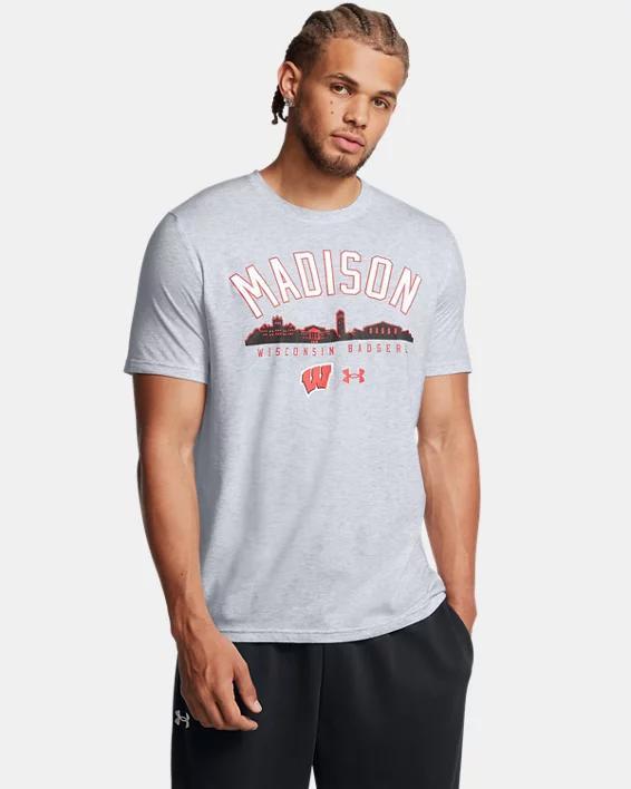 Mens UA Performance Cotton Collegiate T-Shirt Product Image