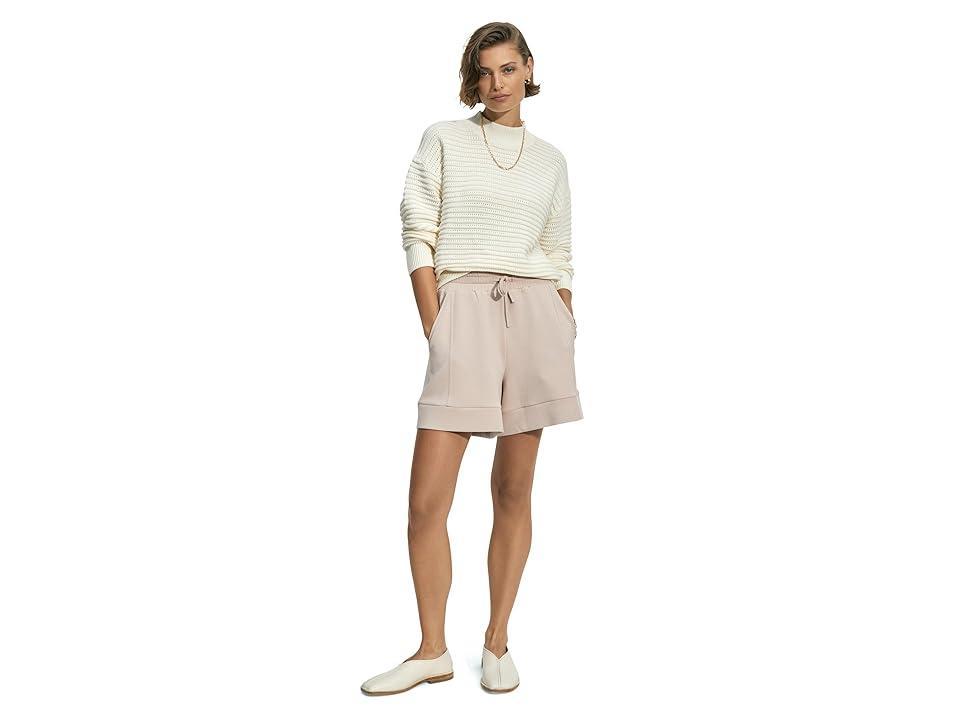 Varley Franco Knit Crew (Egret) Women's Sweatshirt Product Image