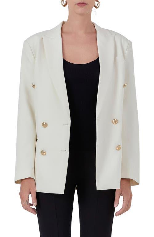 Endless Rose Double Breasted Blazer Product Image