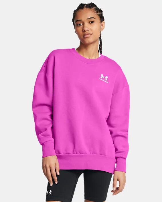 Women's UA Icon Fleece Oversized Crew Product Image