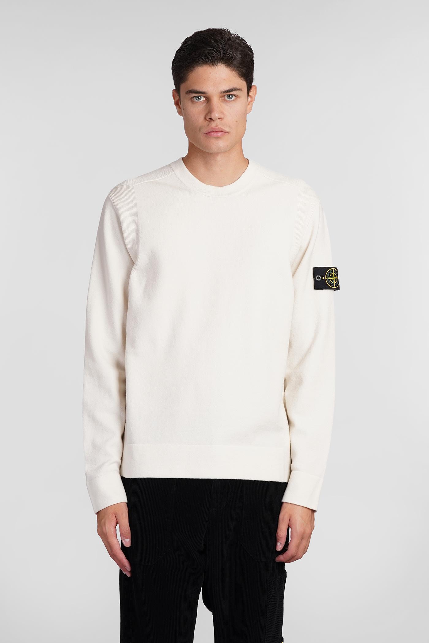 STONE ISLAND Sweater  Men Color White In Weiss Product Image