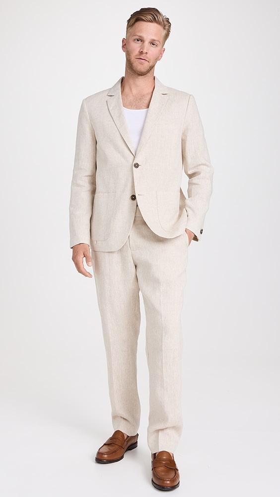 Wax London Fintry Linen Blazer | Shopbop product image