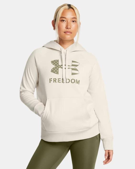 Womens UA Rival Freedom Logo Hoodie Product Image