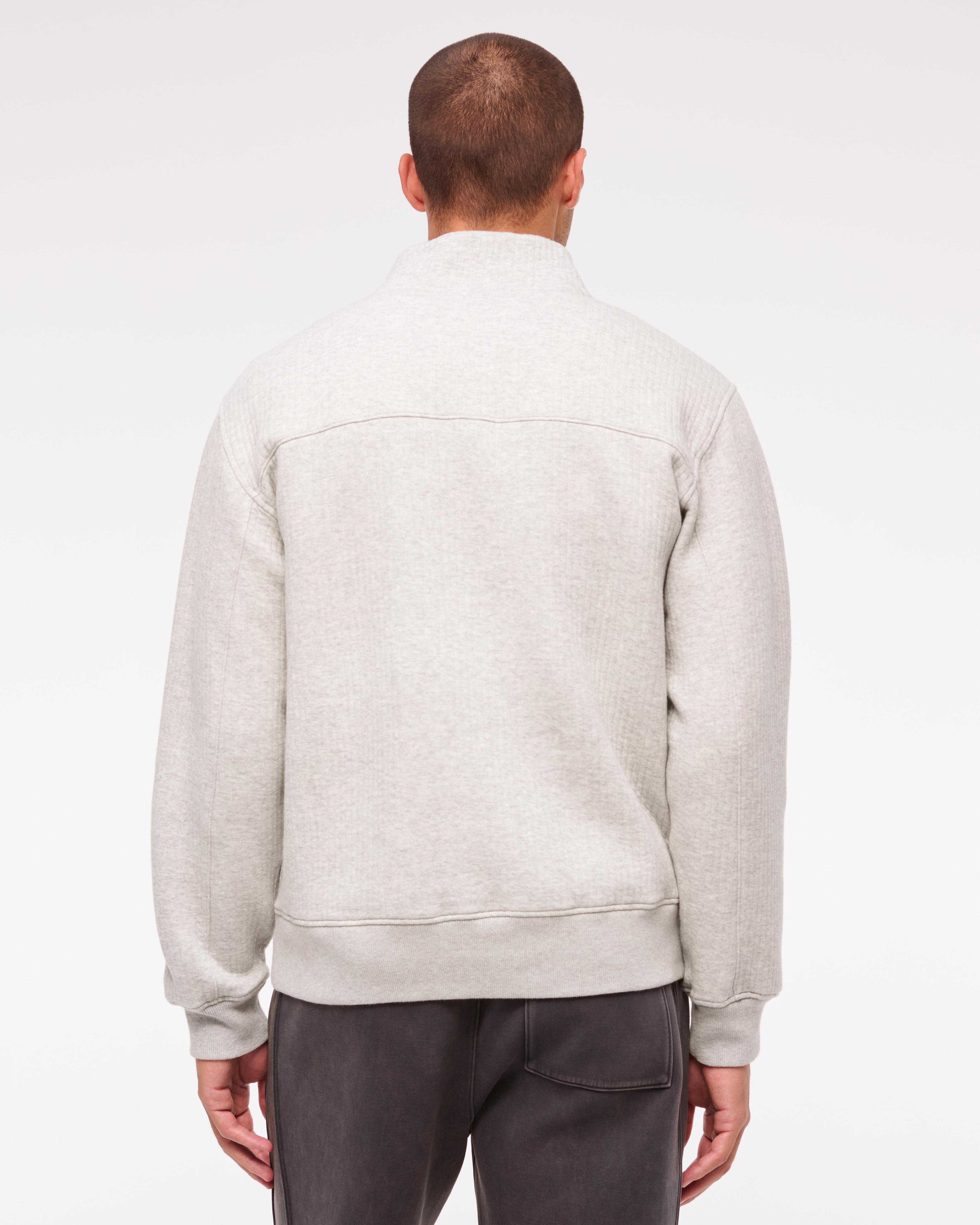 YPB Textured Ribbed Half-Zip Product Image