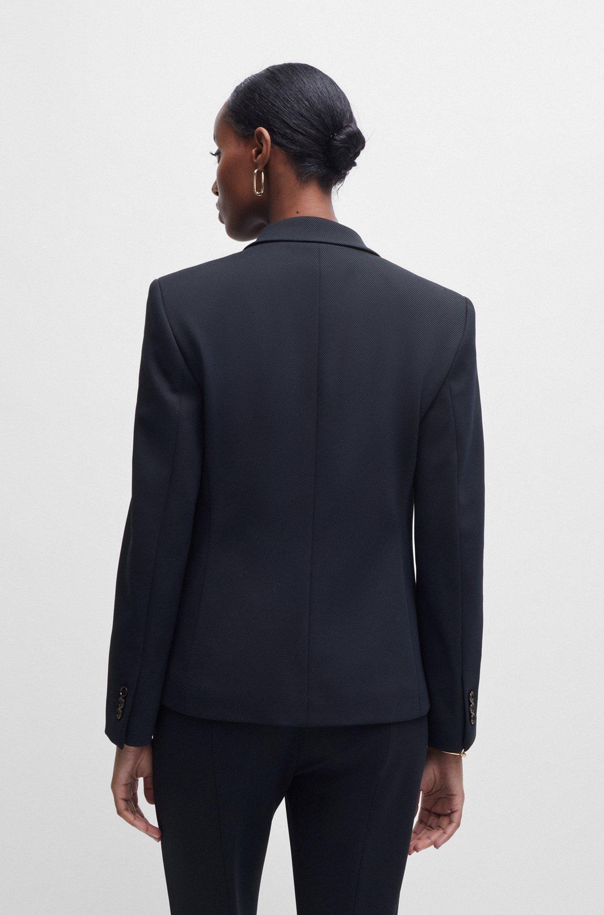 Regular-fit jacket in stretch twill Product Image