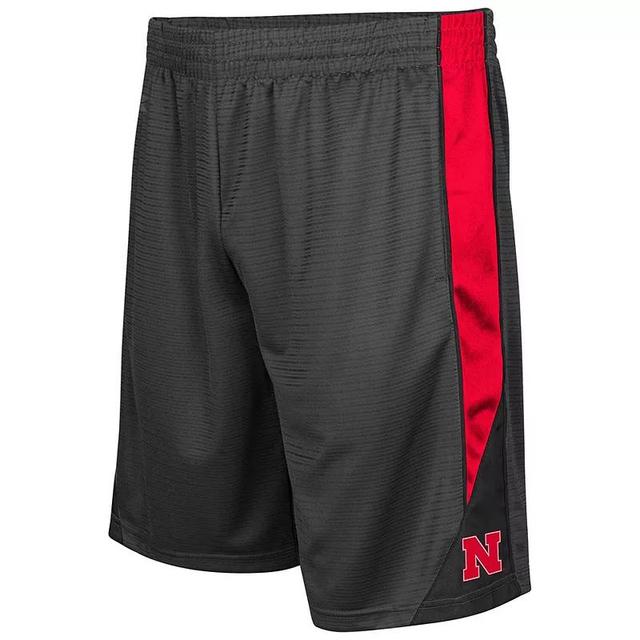 Mens Colosseum Charcoal Nebraska Huskers Turnover Shorts Product Image