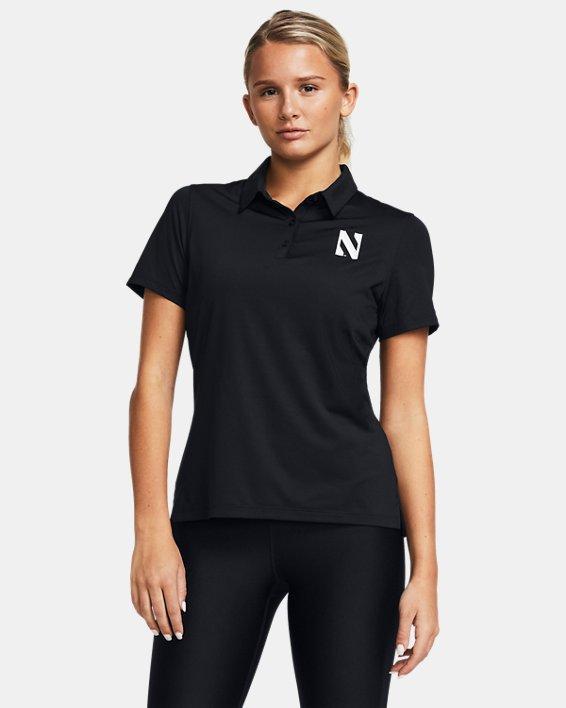 Womens UA Tee 2 Green Collegiate Polo Product Image