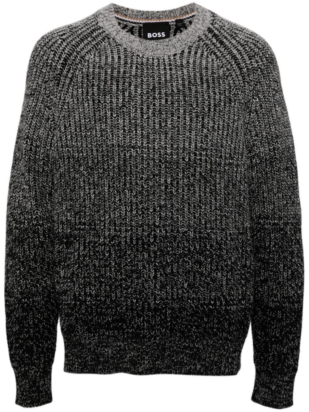 Long Sleeves Jumpers In Grey Product Image