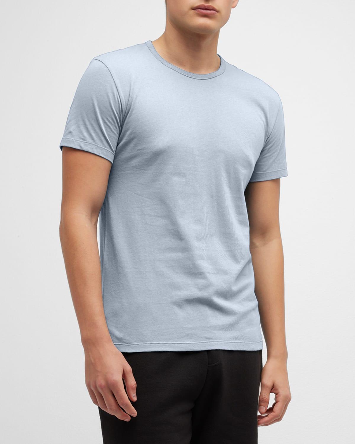 Mens Cotton Crewneck T-Shirt Product Image