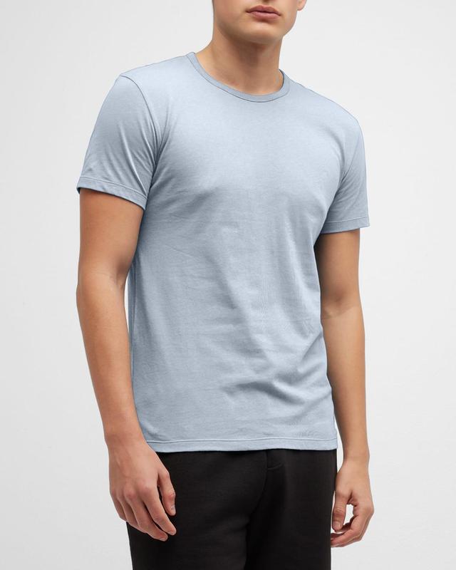 Mens Cotton Crewneck T-Shirt Product Image