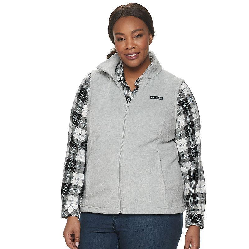 Columbia Women s Benton Springs Fleece Vest - Plus Size- Product Image