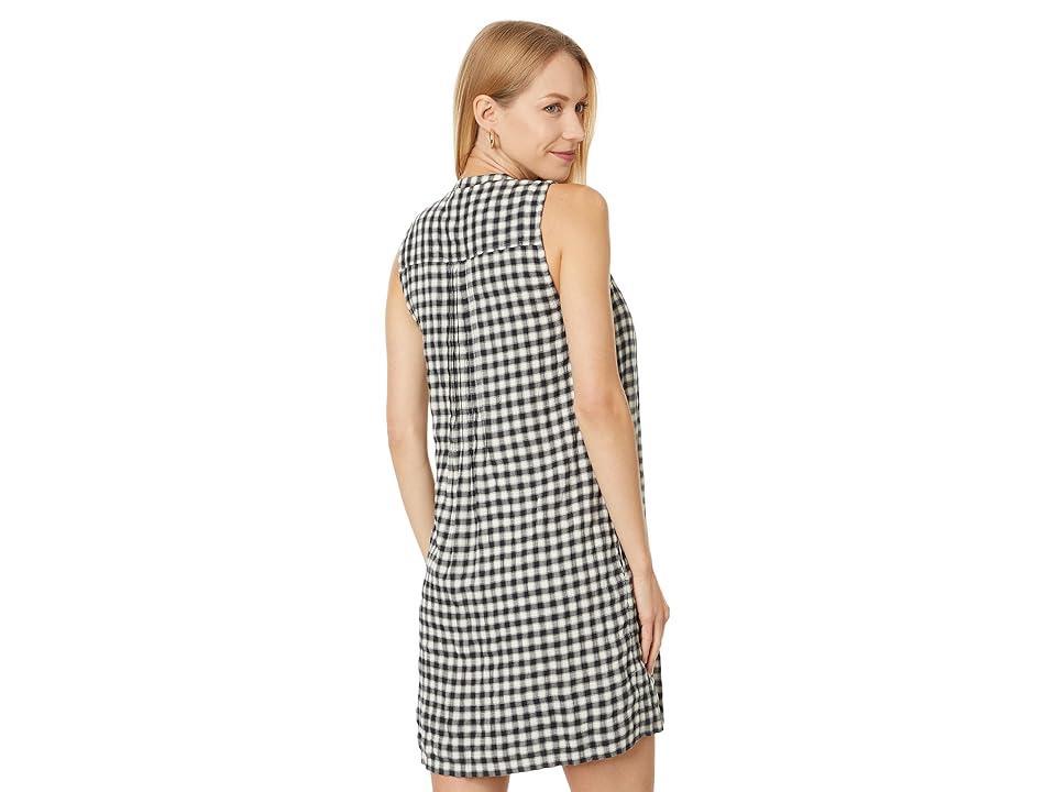 Faherty Isha Gingam Dress (Moonlit Gingham) Women's Dress Product Image