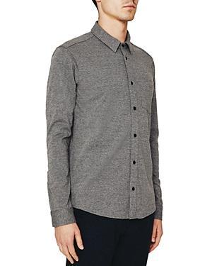 AG Jeans Mason Shirt (Heather Charcoal/Blue Note) Men's Clothing Product Image