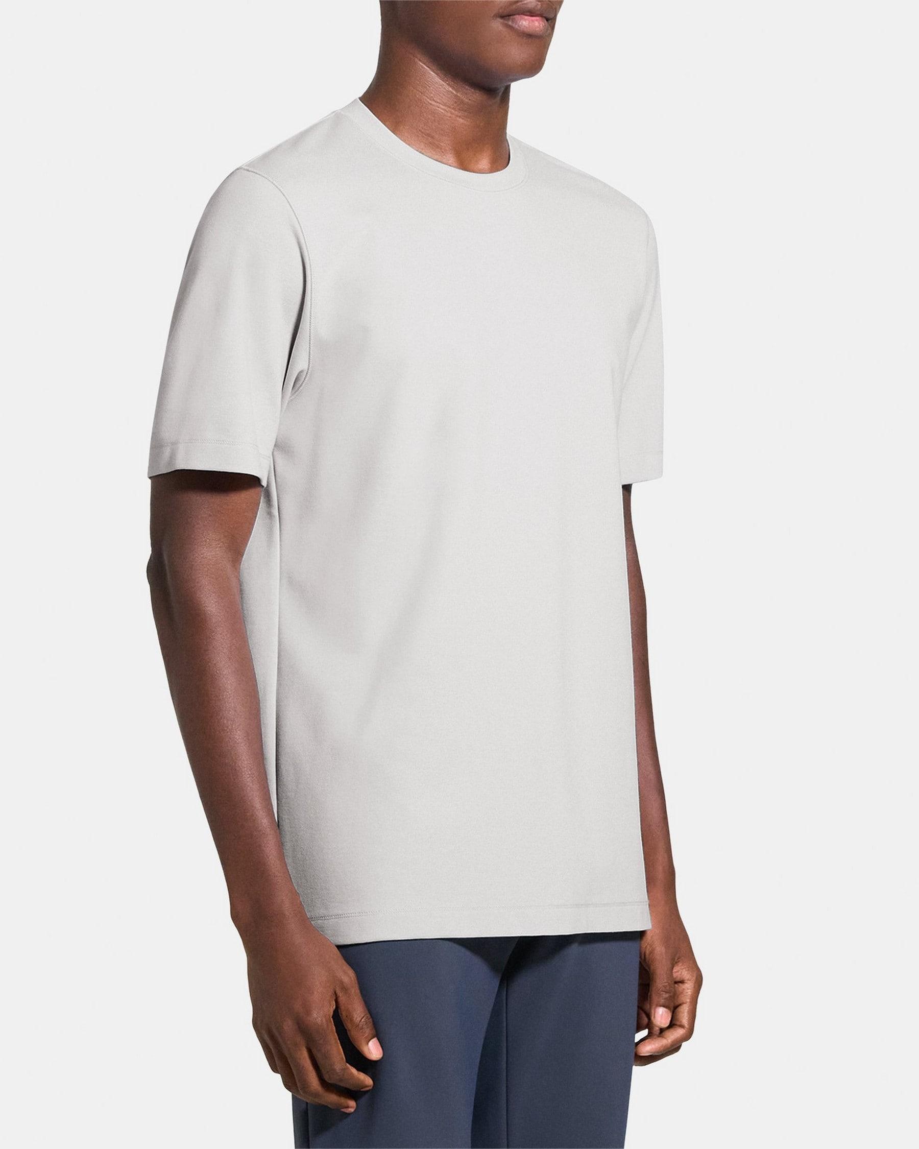 Short-Sleeve Tee in Stretch Jersey Product Image