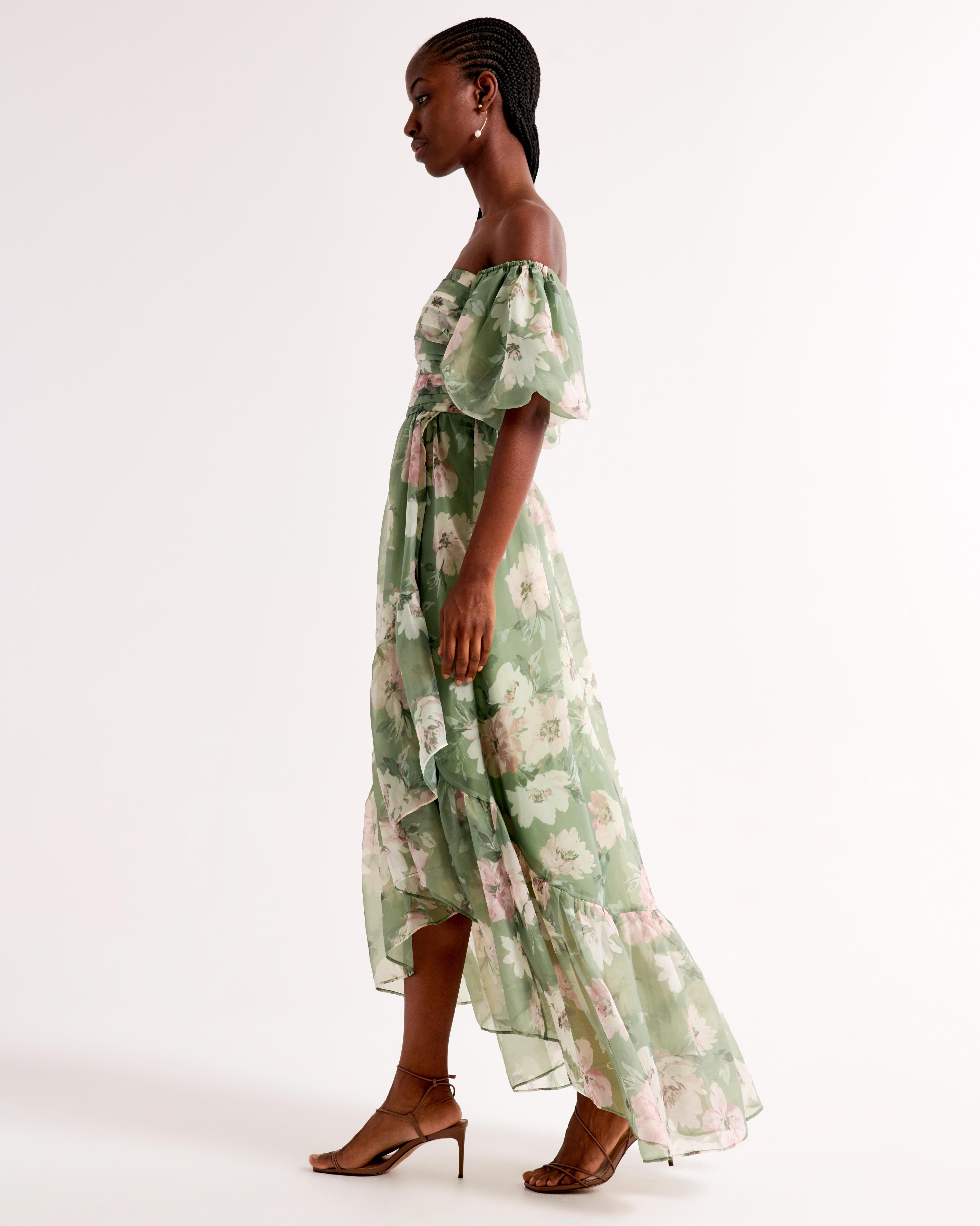 Emerson Off-The-Shoulder Drama Maxi Dress Product Image