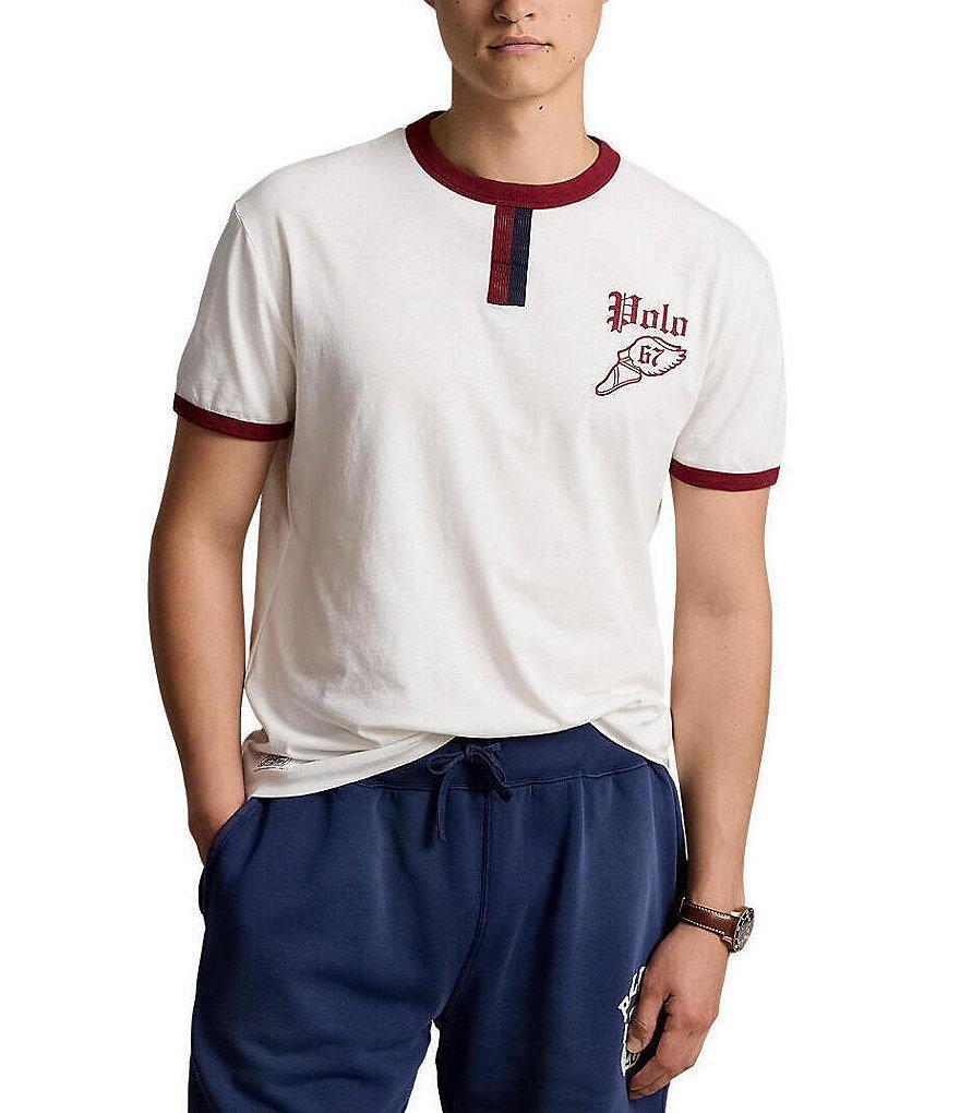 Polo Ralph Lauren Classic Fit Logo Slub Jersey Short Sleeve T-Shirt Product Image