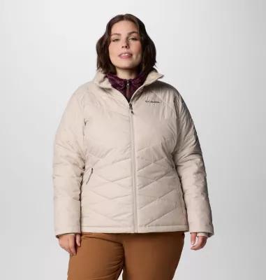 Plus Size Columbia Heavenly Jacket, Womens Dark Grey Product Image