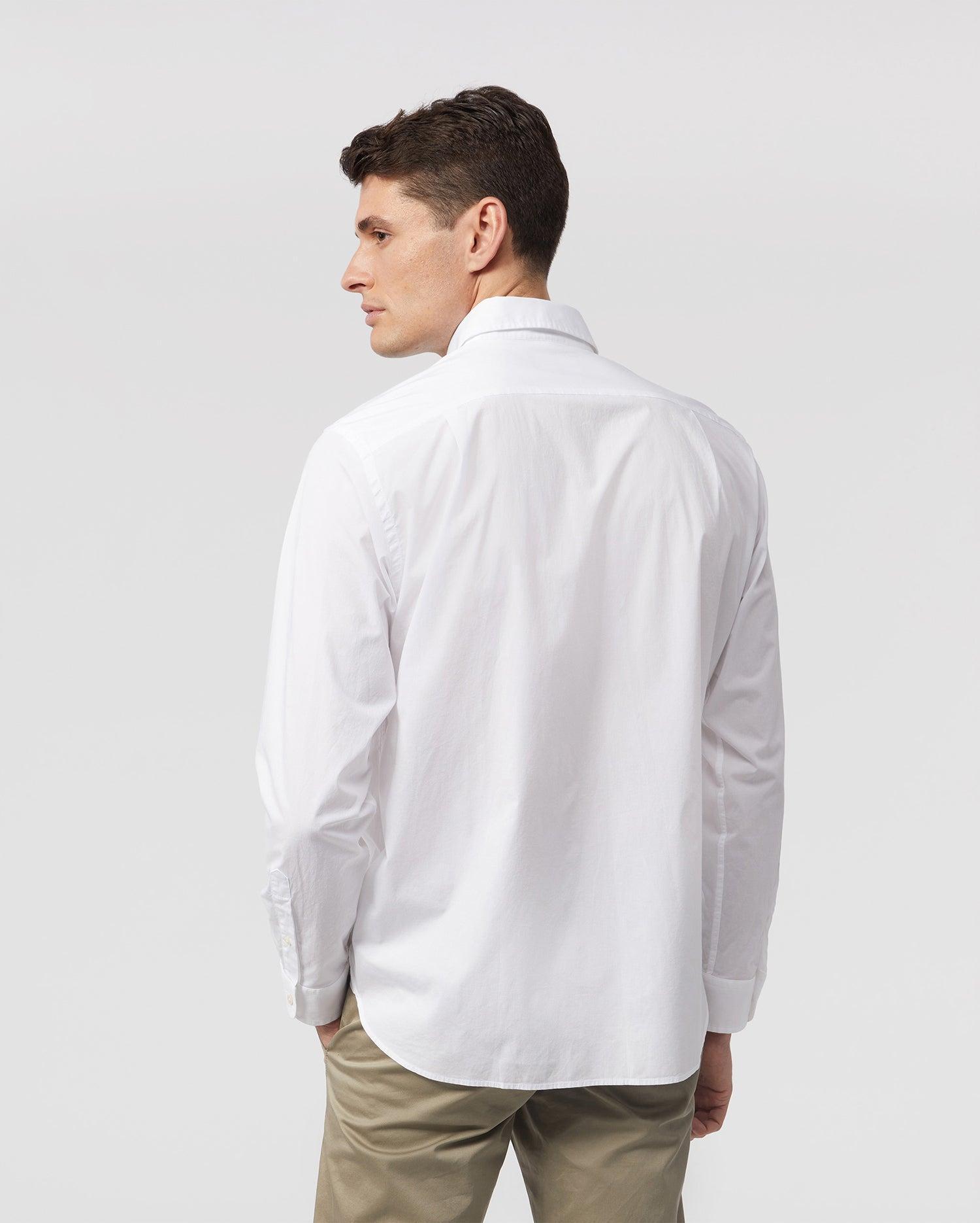 MENS CLASSIC POPLIN LONG SLEEVE SHIRT - B6C911S1PC Male Product Image