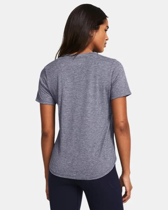 Womens UA Breezy Jersey Collegiate V-Neck T-Shirt Product Image