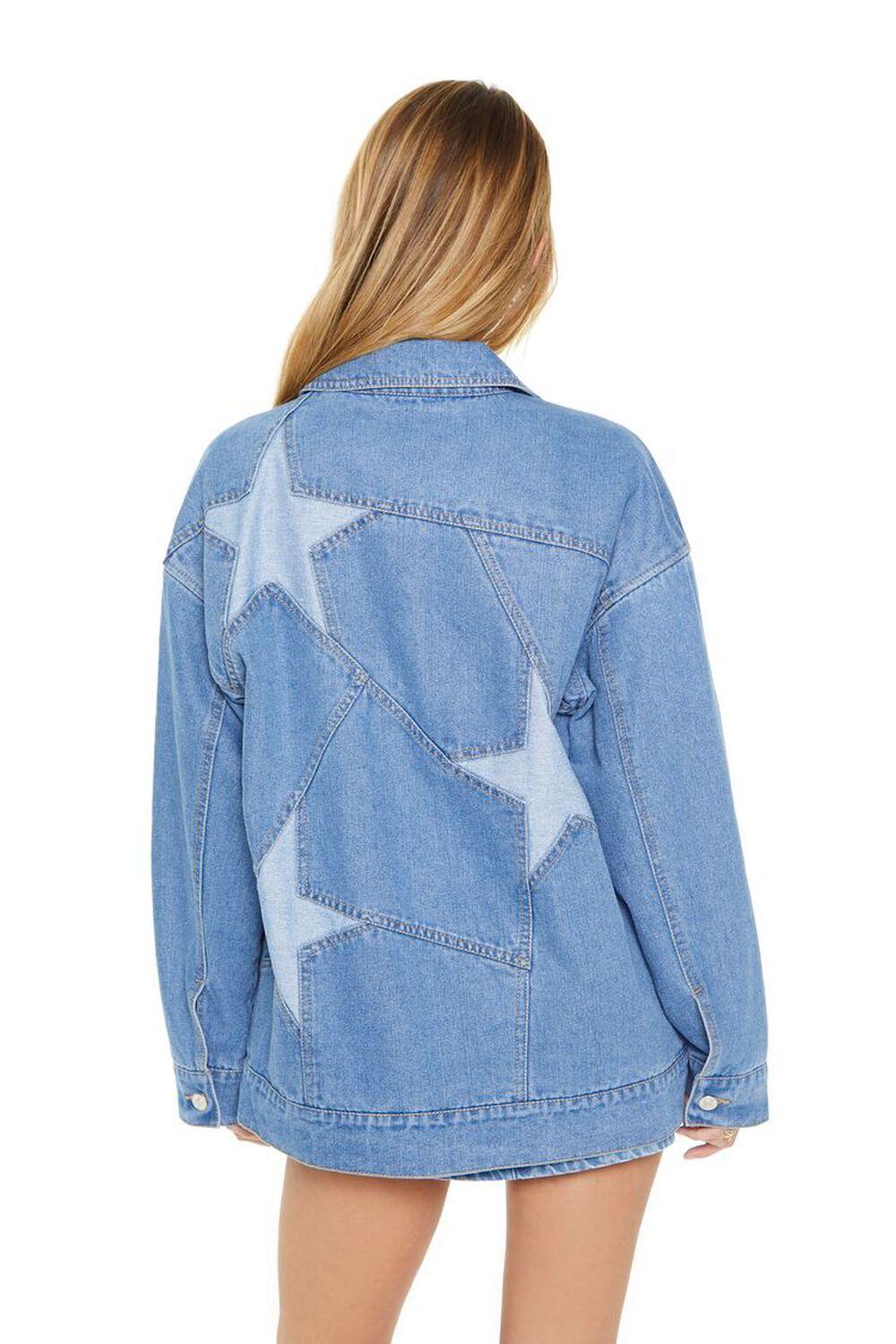 Star Denim Trucker Jacket | Forever 21 Product Image