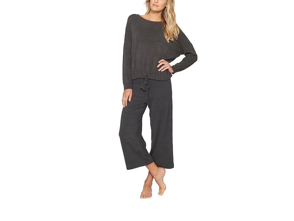 Barefoot Dreams Cozychic Ultra Lite Culottes (Carbon) Women's Casual Pants Product Image