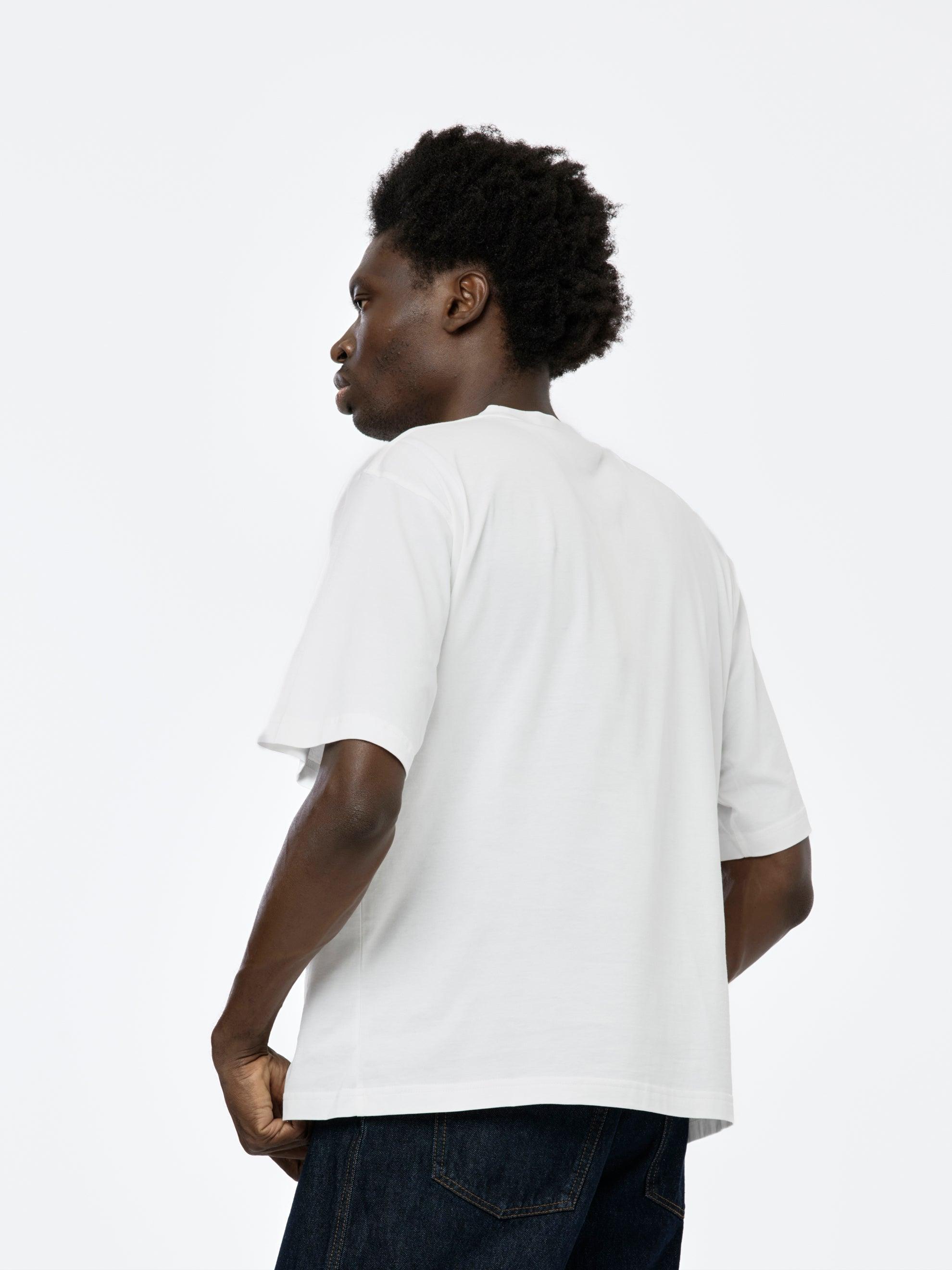 Brushed Logo T-shirt (Lily White) Product Image