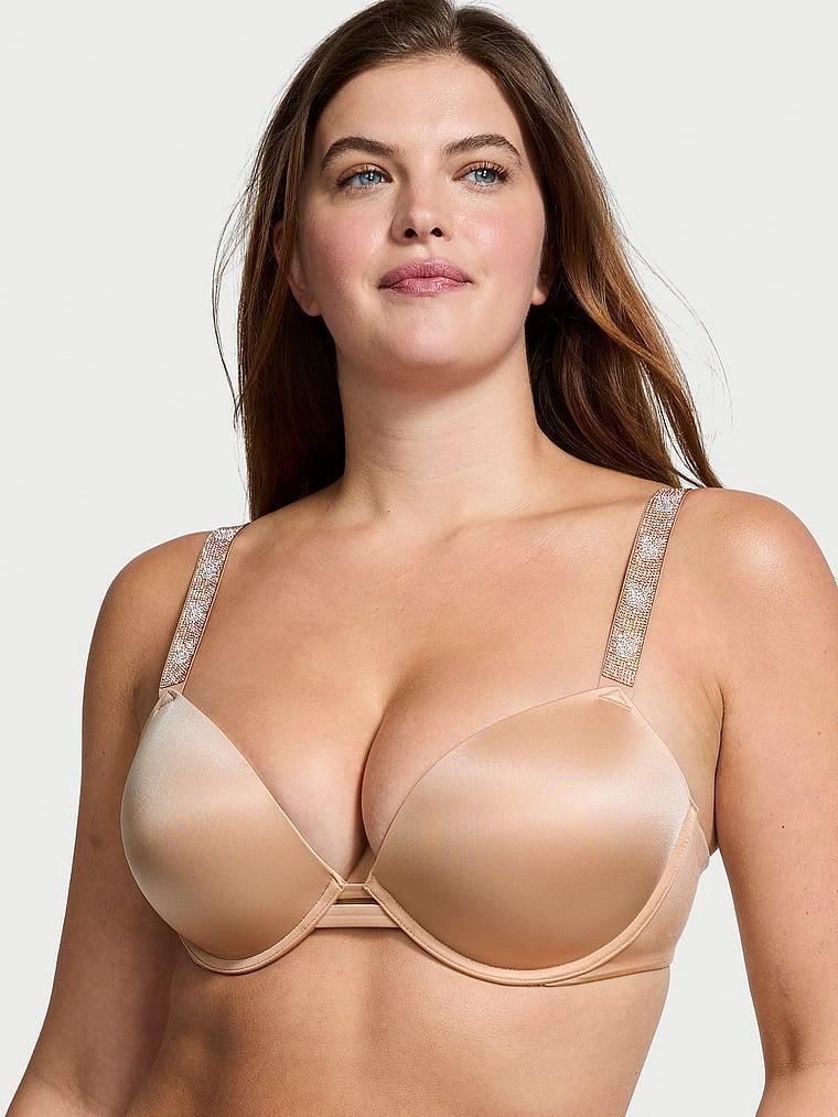 Shine Strap Push-Up Bra Product Image