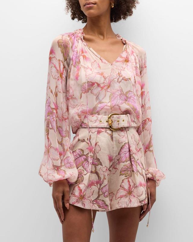 Zimmermann Matchmaker Billow Georgette Top Product Image