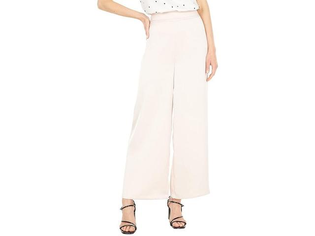 Badgley Mischka Wide Leg Cropped Pants (Blush) Women's Clothing Product Image