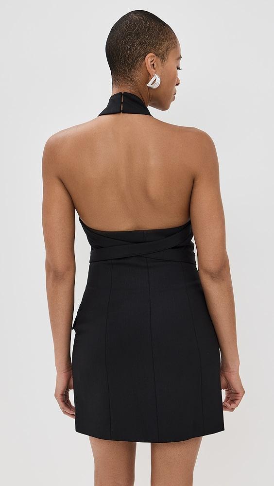 Monse Crisscross Tailored Dress | Shopbop Product Image