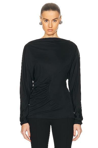 KHAITE Ciro Top Black. (also in M). Product Image