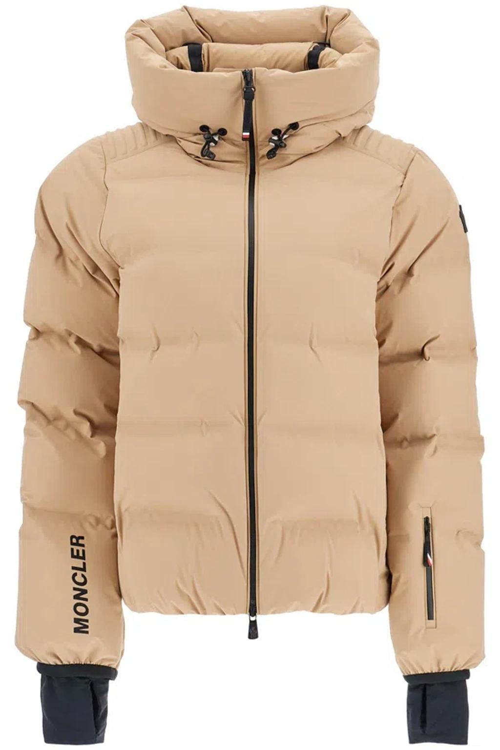 MONCLER Suisses Ski Down Jacket In Beige Product Image