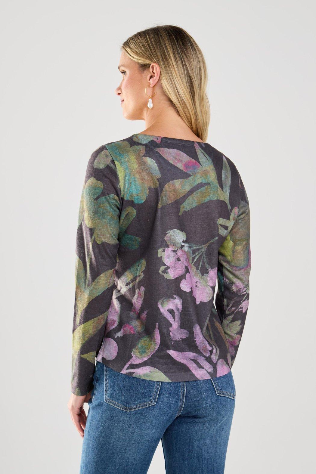 Purple Magnolias Top Product Image