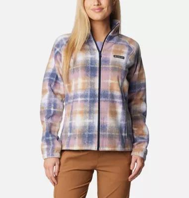 Columbia Women's Benton Springs Printed Full Zip Fleece Jacket- Product Image