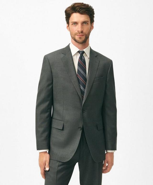 Classic Fit Wool Windowpane 1818 Suit Product Image