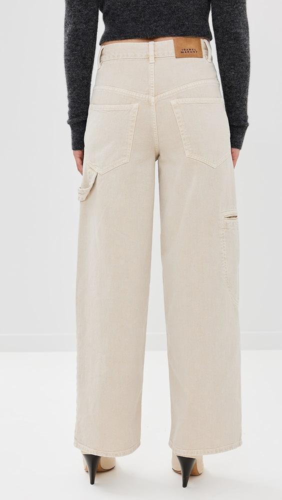 Isabel Marant Étoile Solene Jeans | Shopbop Product Image