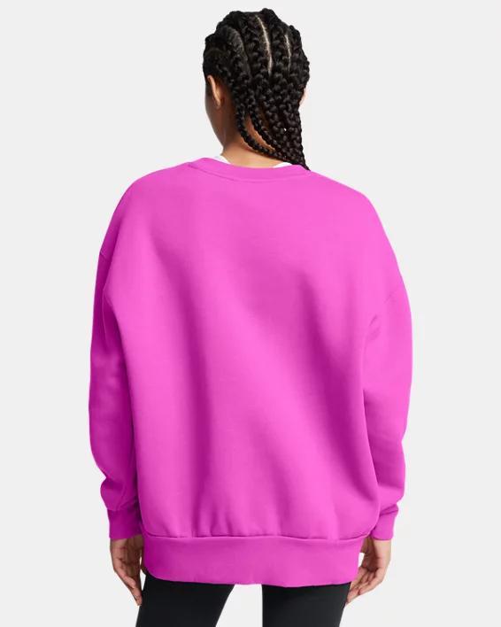 Women's UA Icon Fleece Oversized Crew Product Image