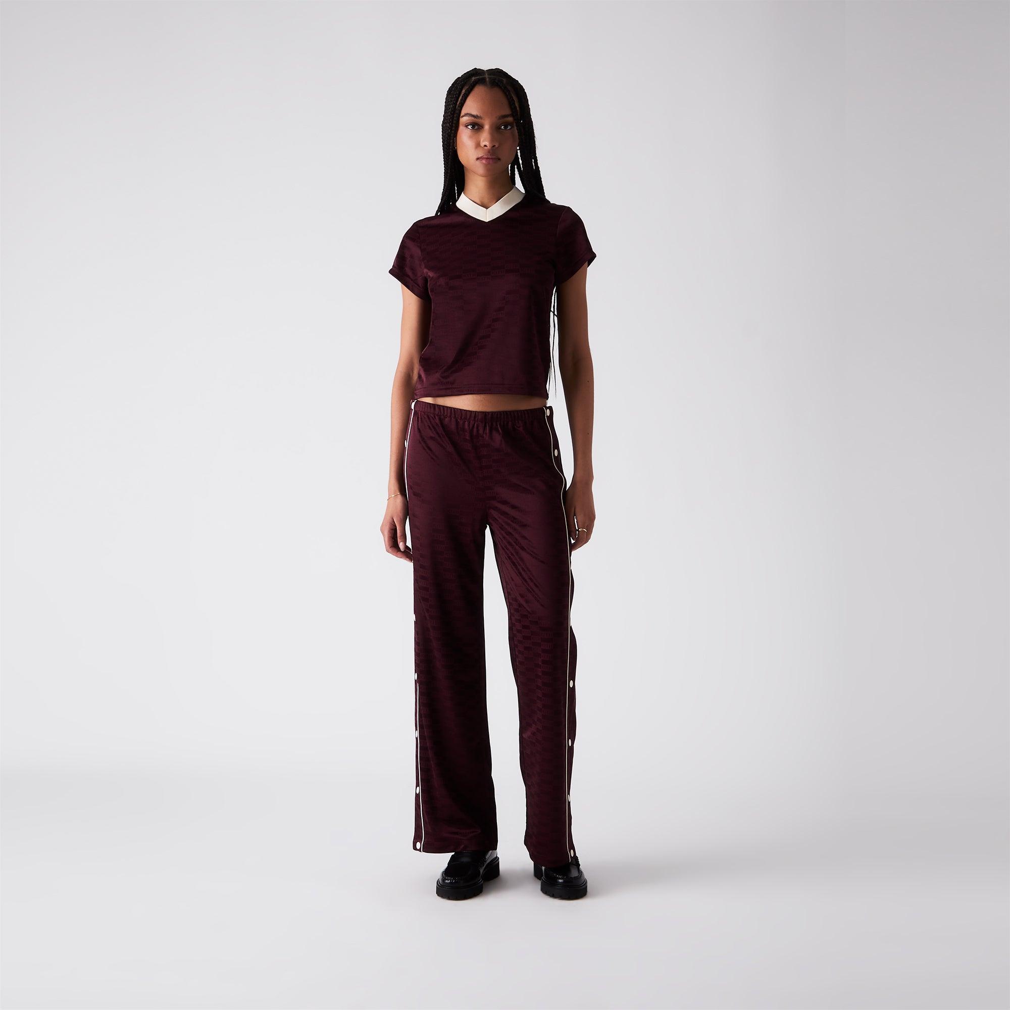 Kith Women Florin Monogram Tearaway Pant - Magma Female Product Image