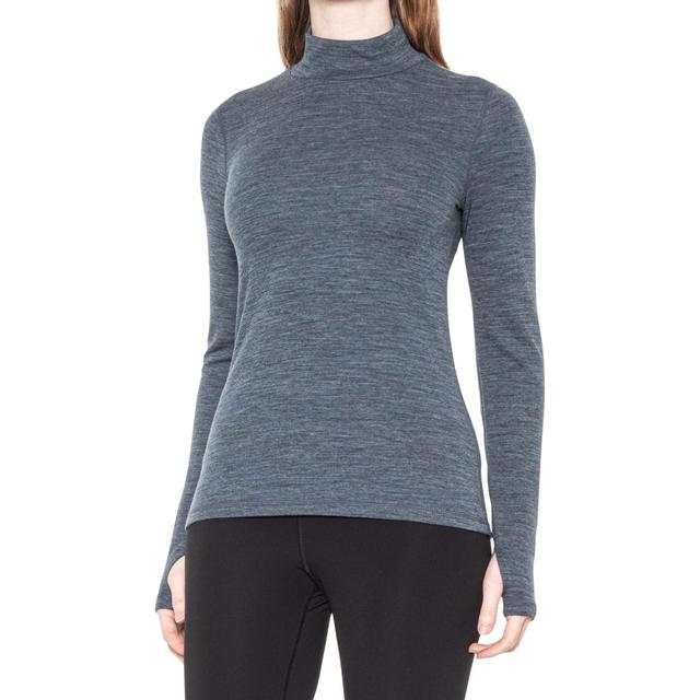 Wicked Wool Mock Neck Base Layer Top - Merino Wool, Long Sleeve Product Image