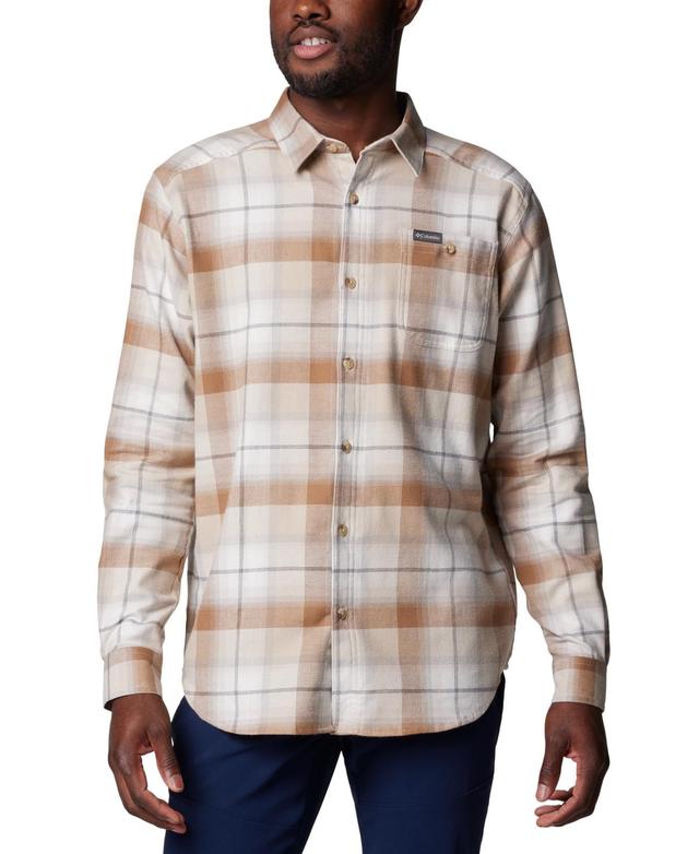 Columbia Mens Cornell Woods Flannel Long Sleeve Shirt Product Image