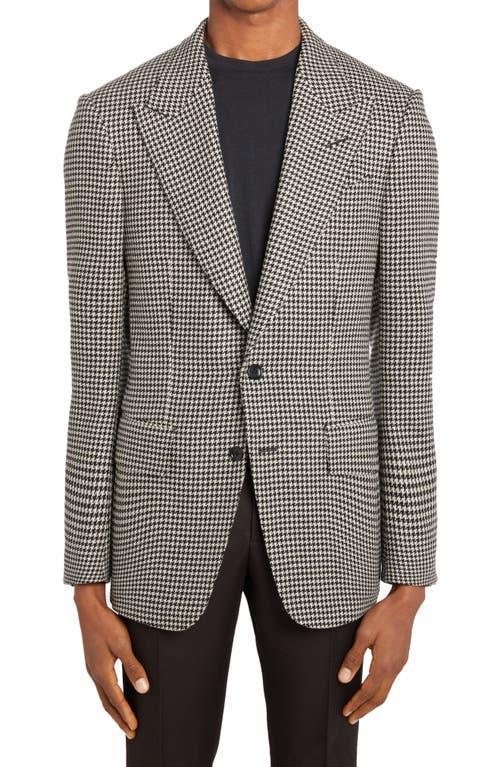 TOM FORD Cooper Houndstooth Wool, Mohair & Cashmere Sport Coat Product Image