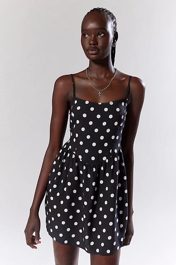 Motel Ramana Polka Dot Mini Dress Womens at Urban Outfitters Product Image