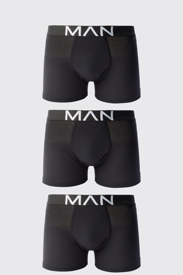 3 Pack Man Trunks | boohooMAN USA Product Image