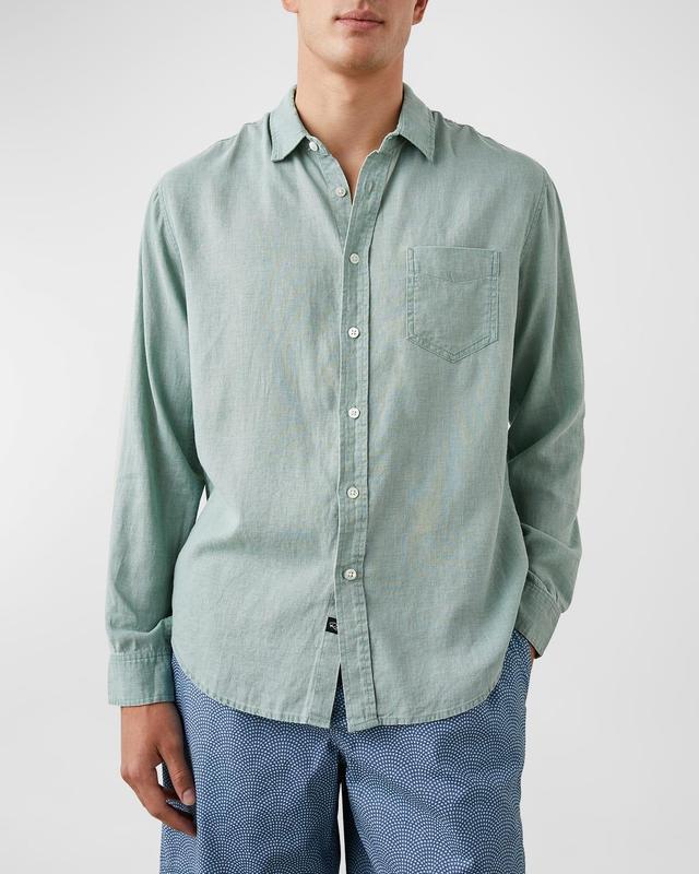 Mens Mykonos Button-Front Shirt Product Image